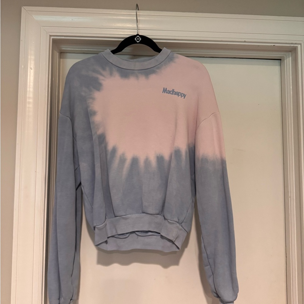 Madhappy Women's Pastel Tie-Dye Crewneck Sweater